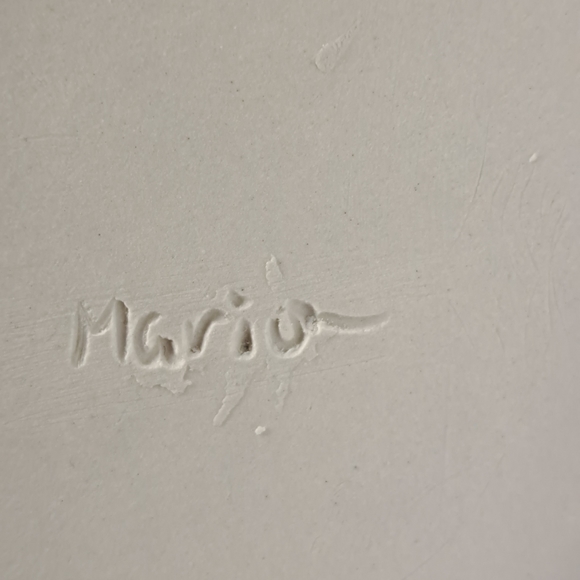 Hand crafted Pottery Gravy Boat or Salad Dressings, Creamer or Broth, Blue - Picture 3 of 4